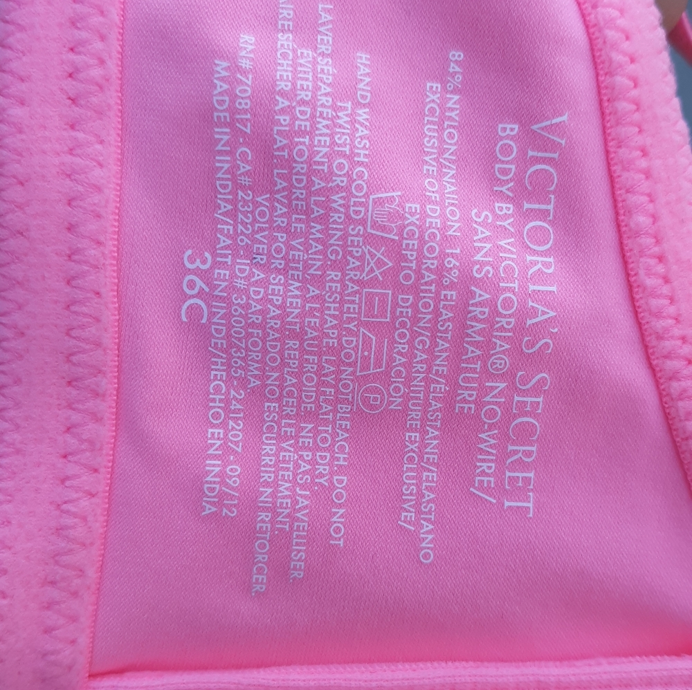 Victoria's secret no wire bra